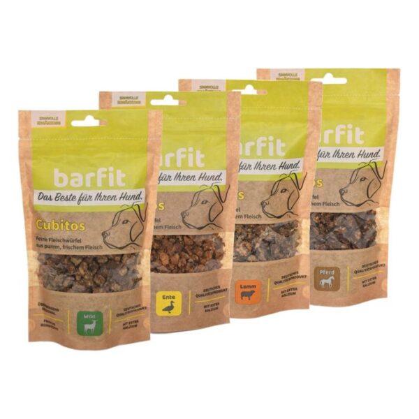 BARFIT CUBITOS 200G Leckerlies & Snacks Hunde & Katzen Tiernahrung von Belcando und Leonardo