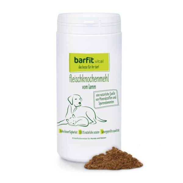 BARFIT VITAL FLEISCHKNOCHENMEHL 800G Hundefutter & Zubehör Hunde & Katzen Tiernahrung von Belcando und Leonardo