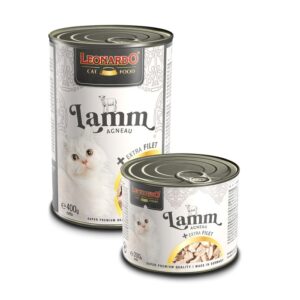 LEONARDO LAMM + EXTRA FILET Nassfutter für Katzen Hunde & Katzen Tiernahrung von Belcando und Leonardo