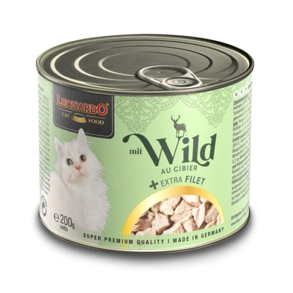 LEONARDO® WILD + EXTRA FILET Leonardo EXTRA FILET Hunde & Katzen Tiernahrung von Belcando und Leonardo