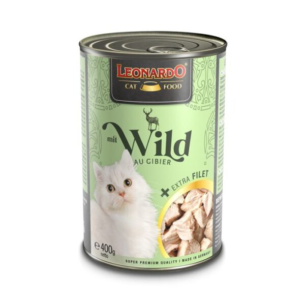 LEONARDO® WILD + EXTRA FILET Leonardo EXTRA FILET Hunde & Katzen Tiernahrung von Belcando und Leonardo