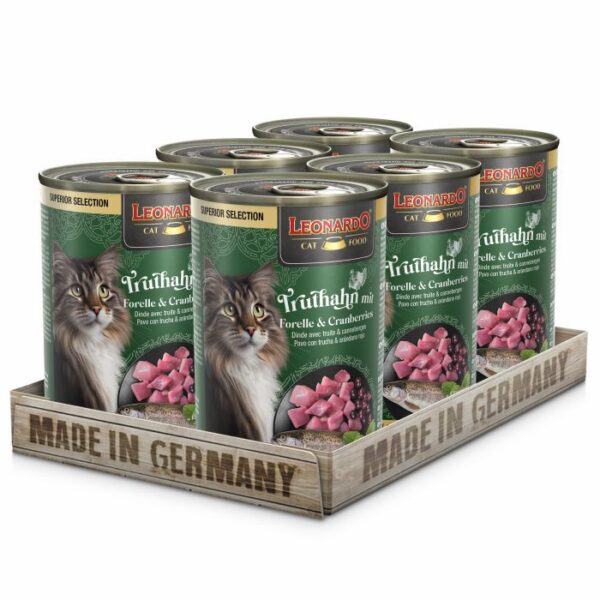 LEONARDO® SUPERIOR SELECTION TRUTHAN MIT FORELLE UND GRANBERRYS Katzenfutter & Zubehör Hunde & Katzen Tiernahrung von Belcando und Leonardo