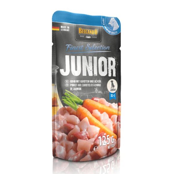 BELCANDO JUNIOR HUHN MIT KAROTTEN Hundefutter & Zubehör Hunde & Katzen Tiernahrung von Belcando und Leonardo